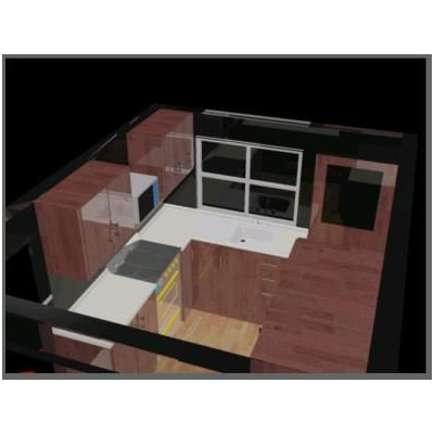 Diseno Moderno de Cocina en Madera