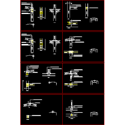 Detalles de estructura metalica