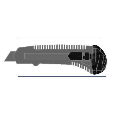 Cutter de Plastico Detallado