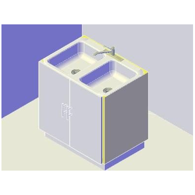 Fregadero y mueble