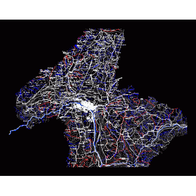 Mapa Topografico de San Gil