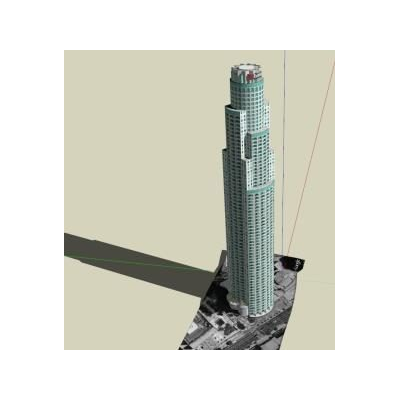 Rascacielos Urbano 3D