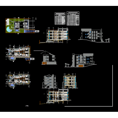 Edificio multifamiliar 3 pisos