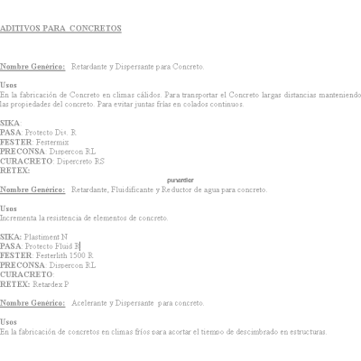 Aditivos del concreto doc