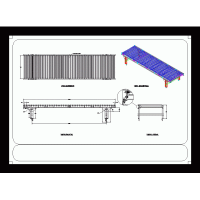 Conveyor de rodillos