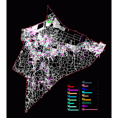 Plano de xochimilco