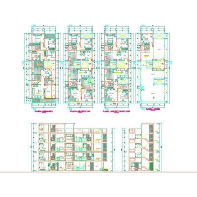 Edificio de viviendas multifamiliar