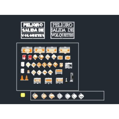 Senalamientos preventivos en vialidad
