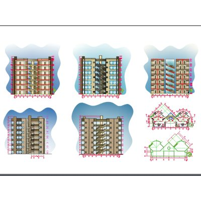 Proyecto Completo de Edificio Residencial