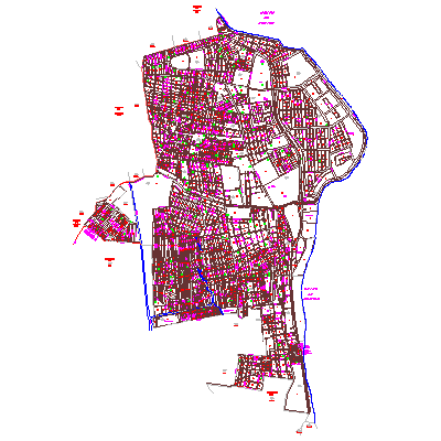 Plano ciudad boca del rio