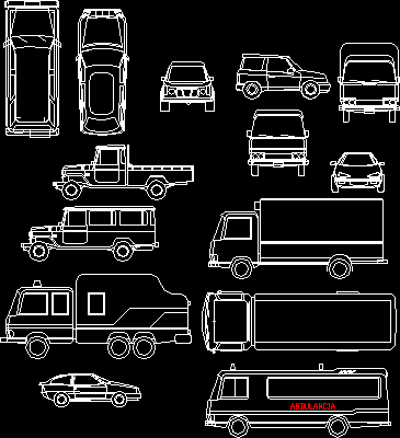 2D cars