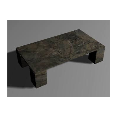 Elegant 3D Marble Table