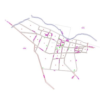 Plano Topografico de Zona Rural
