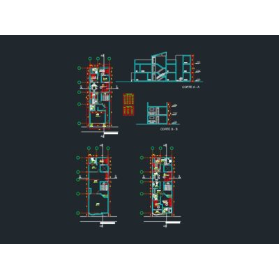 Store house in autocad file