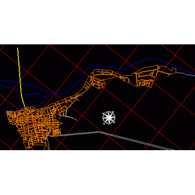 Plano de puerto colombia municipio de colombia