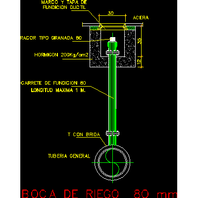 Boca de riego
