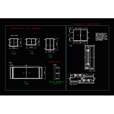 aluminum sliding window