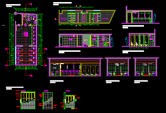 Details For Bathrooms In DWG | CAD library