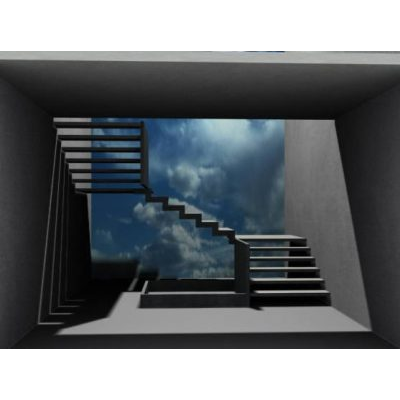 Escalera 3d