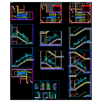 Escaleras y barandas