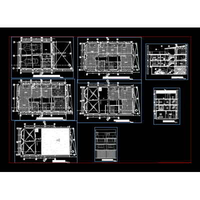 Proyecto de vivienda 3 niveles