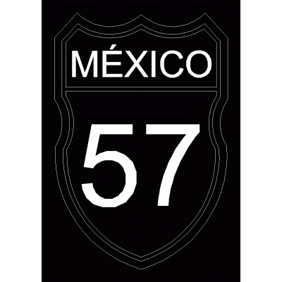 Nomenclatura carreteras mexico