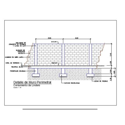 Muro perimetral xls