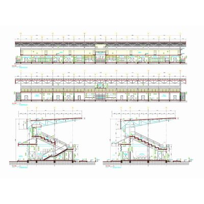 Gradas para estadio