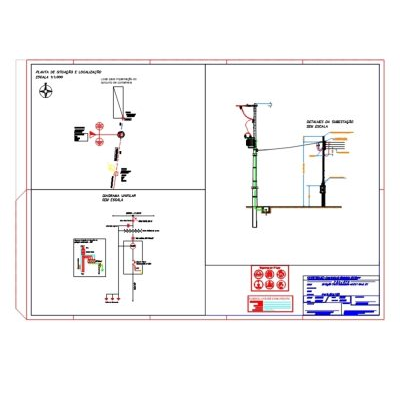Project distribution executive network 34; 5kv
