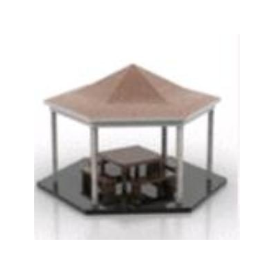 Modelo cenador 3d