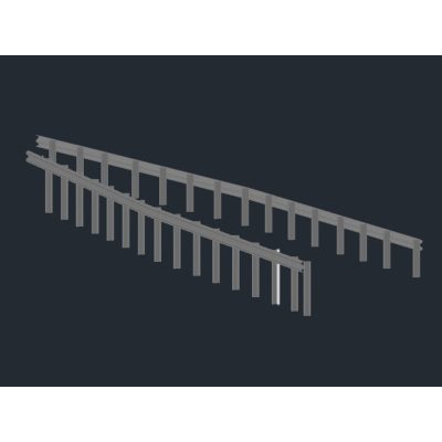 Guardarrailes Modulares en 3D