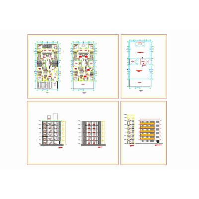 Planos Detallados de Edificio Multifamiliar