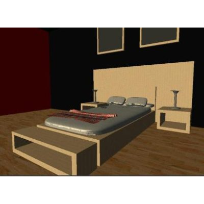 Del dormitorio 3d