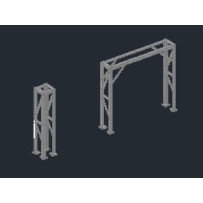 Soporte angular para construccion
