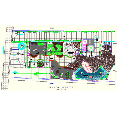 Plano de Galeria Comercial