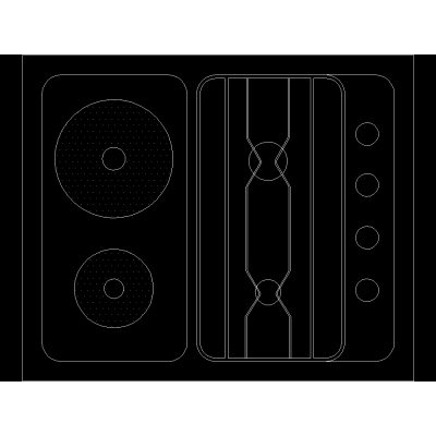 Anafe de Cocina Moderno