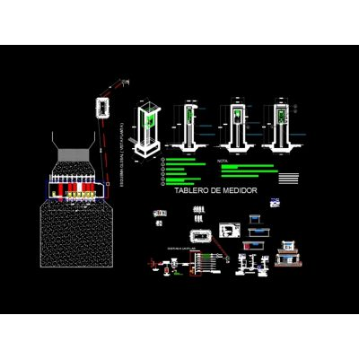 Plan électrique de la station de pompage