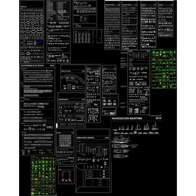 Comprehensive Pack of CAD Blocks by Category