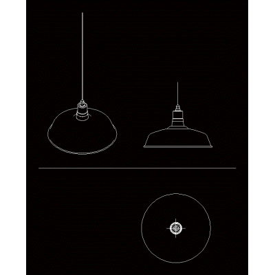 Luminaria industrial vintage