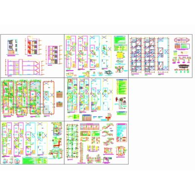 Edificio Multifamiliar de 4 Niveles – Planos Completos