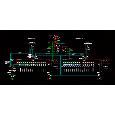 Single line diagram sub - 800 kva station