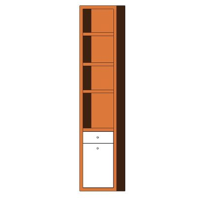 Mueble de bano vertical