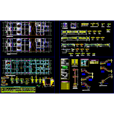 Plano estructuras multifamiliar