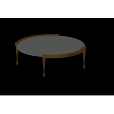 Elegant 3D Coffee Table
