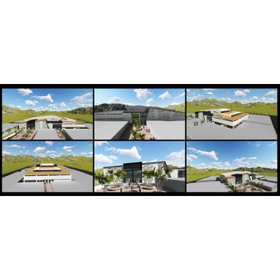 Mercado nueva cajamarca 3d