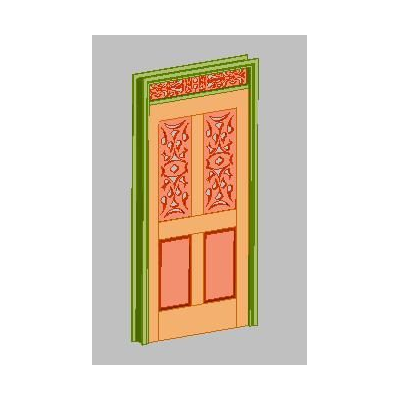 Puerta Calada Tropical
