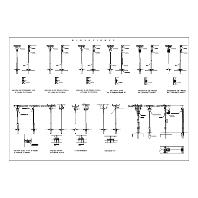 Electrical structures mt - chile