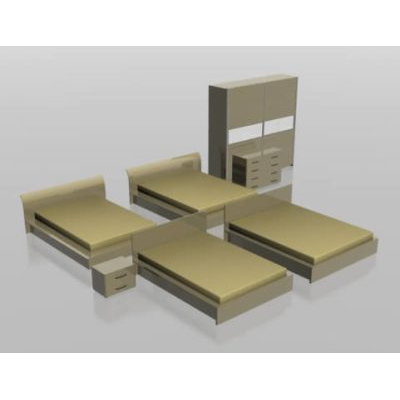 Dormitorio  3d