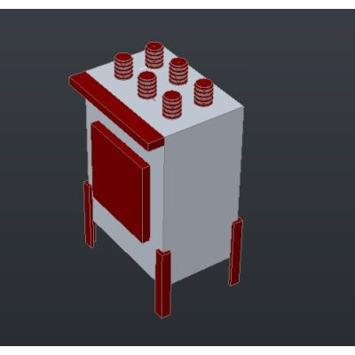 3d power transformer