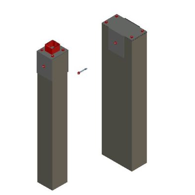 Paraboltas y planchas 3d